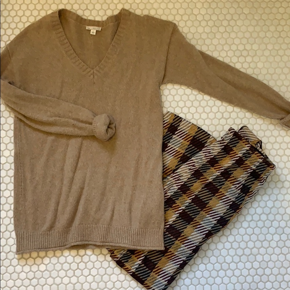 Tan sweater